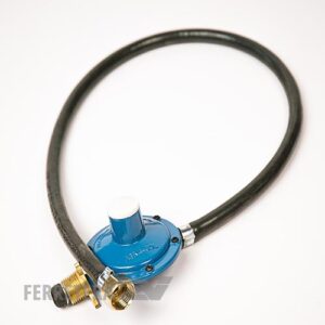 Regulador para garrafa para 10 kg. C/Mang. 1 mt.*