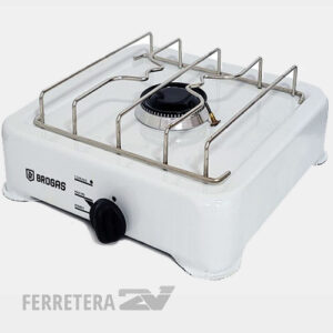 Anafes 1 hornalla blanca c/term. q/alum ge*