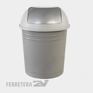 Recipientes residuos Redondo 12 lts c/ tapa Vai ven
