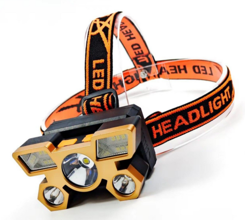 LINTERNA MINERA RECARGABLE 5 LED