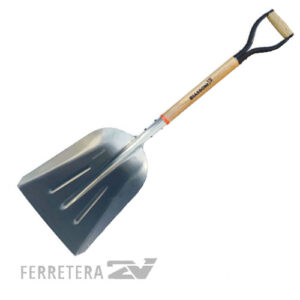 _Pala estampada cerealera/aluminio c/corto emp. madera 992287 Biassoni*