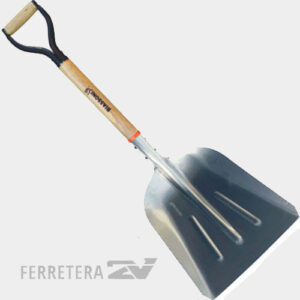 _Pala estampada cerealera/aluminio c/corto emp. madera 992287 Biassoni*