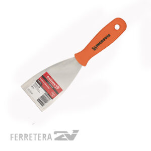 Espatula laminada mango pvc 90mm. Biassoni*