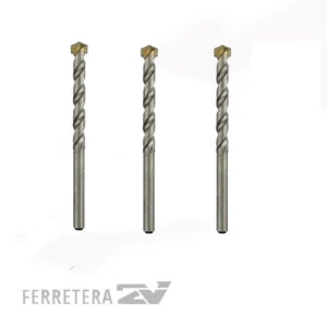 Mecha de metal dro P/concreto 6x100mm BIASSONI*