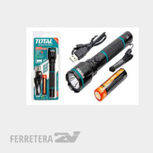 LINTERNA LED 450 LUMENS INDUSTRIAL TOTAL TCFL1865051*