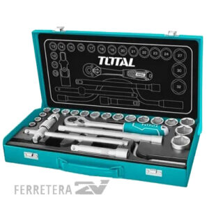 Caja de Herramientas de 24 pcs. TOTAL THT141253*