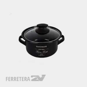 Cacerola 18 cm. Enlozada DECO*