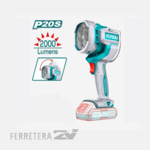 Linterna LED 20V 2000 Lumens INDUSTRIAL TWLI2088 TOTAL*