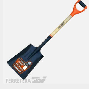 992271 Pala Estampada Cuadrada /palear cabo corto ergo*