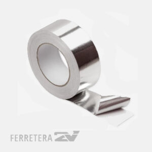 Cinta Adhesivo DE Aluminio 48 mm X 25 M.*