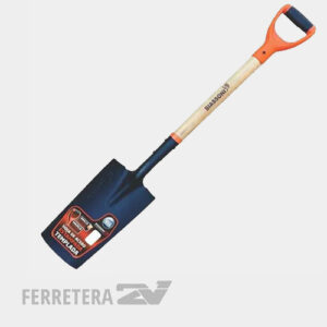 992260 Pala Estampada Recta /Cesped Cabo corto ergo*