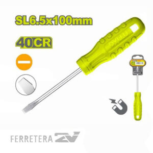DESTORNILLADOR PLANO  SL 6.5 100mm. 40cr. DTSD3964 DYLLU*