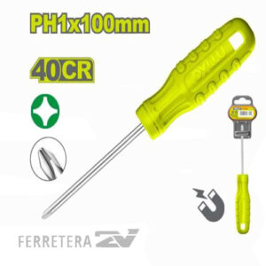 DESTORNILLADOR PHILIPS PH1 100mm. 40cr. DTSD4914 DYLLU*