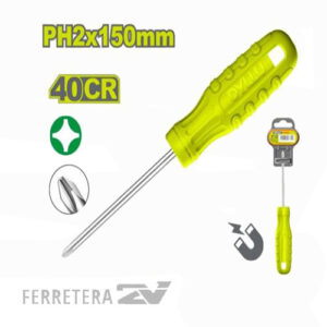DESTORNILLADOR PHILIPS PH2 150mm. 40cr. DTSD4926 DYLLU*