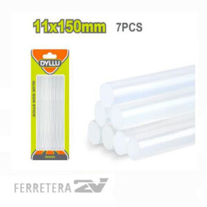 SET DE BARRAS DE SILICONA 11 mm. 7 pcs. DTGJ5515 DYLLU*