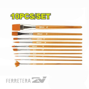 KIT DE 10 PINCELES ARTISTICOS DTXA1K10 DYLLU*