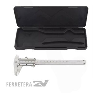 CALIBRE METALICO 150 mm. C/ ESTUCHE*